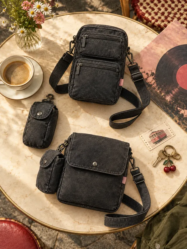 Modular Mini Bags worn out in the city
